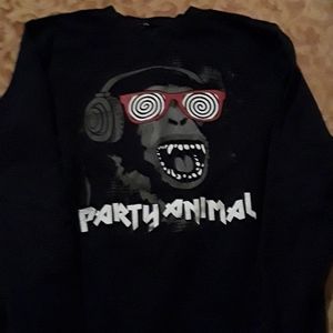 Boys XXL screen print sweat shirt